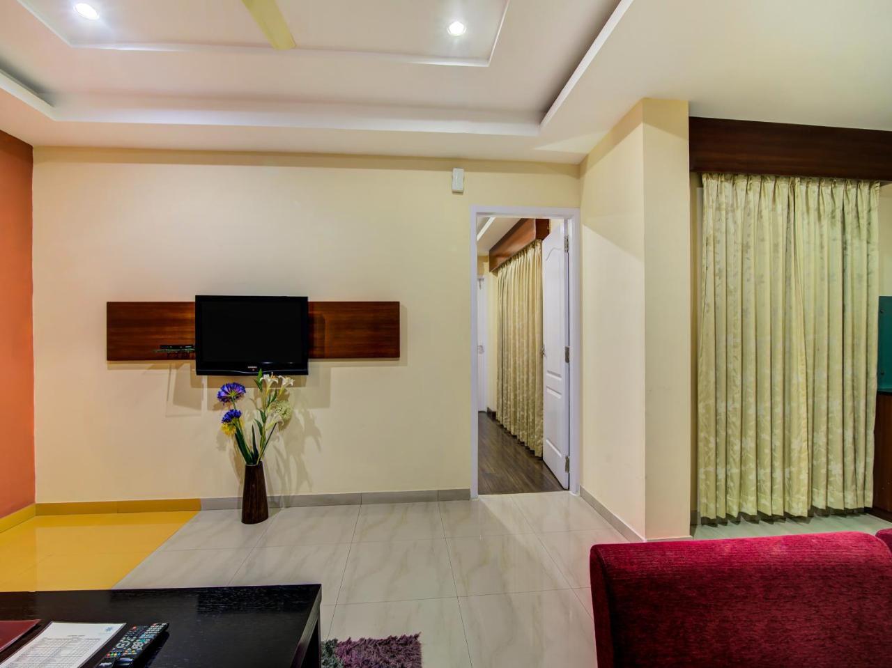 Gardeenia Comfortes Suites-Fully Vaccinated Staff Bangalore Luaran gambar